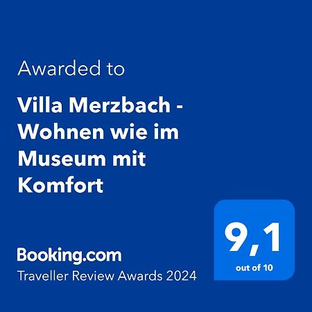 Villa Merzbach - Wohnen Wie Im Museum Mit Komfort Untermerzbach Exterior foto